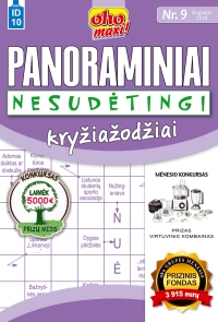 ID 10 oho maxi! Panoraminiai kryžiažodžiai Nesudėtingi ID 10 oho maxi! Panoraminiai kryžiažodžiai Nesudėtingi
